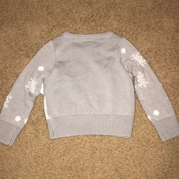 sz 18M NWT Toughskins CHRISTMAS Rudolph the Reindeer pullover sweater - Picture 3 of 3